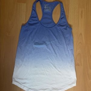 Nike Women's Ombré Blue Tank Top